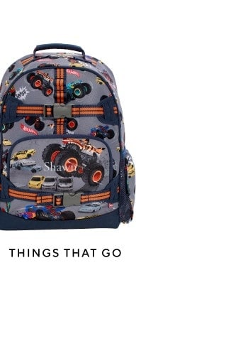 Shop Things That Go Theme Backpacks