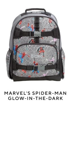 Mackenzie Marvel's Spider-Man Glow-In-The-Dark Backpack