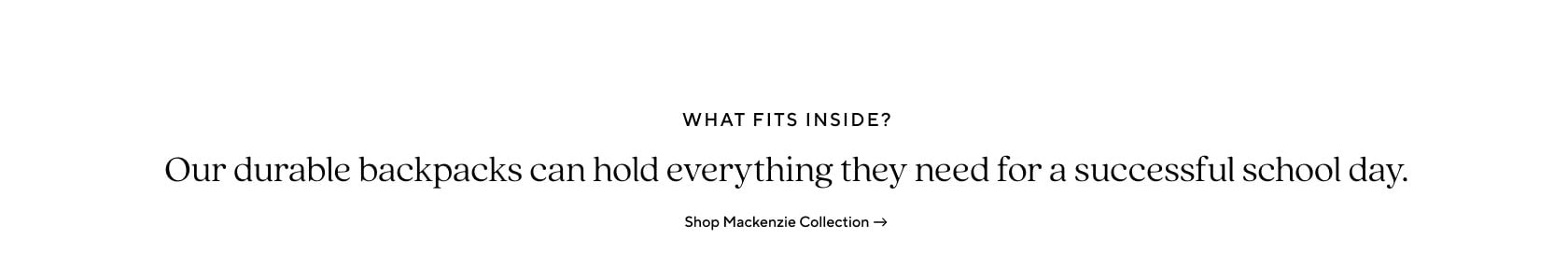 Shop Mackenzie Collection