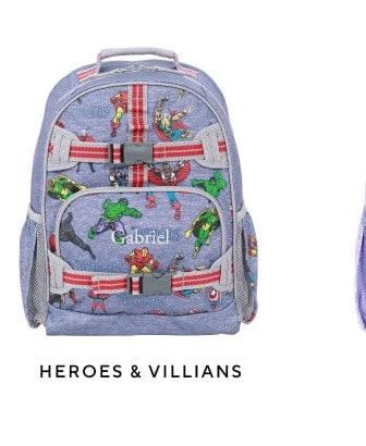 Shop Heroes & Villains Theme Backpack