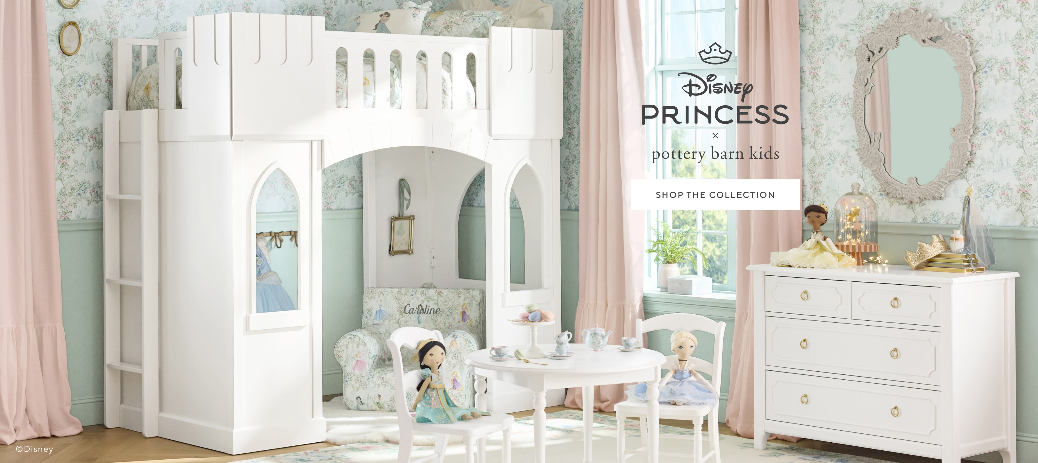 Disney Princess x pottery barn kids