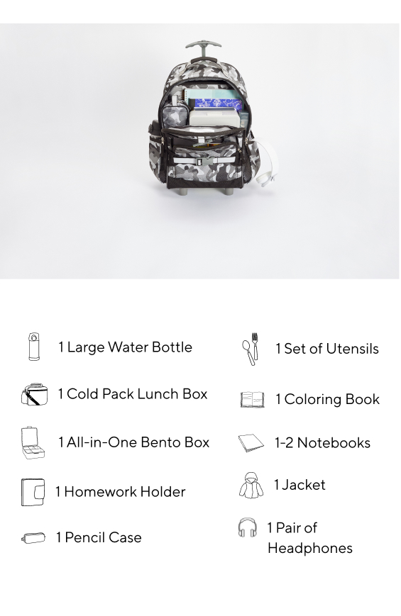 rolling backpack