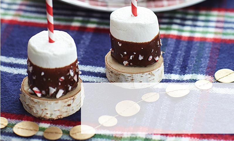Chocolate-Dipped Marshmallows