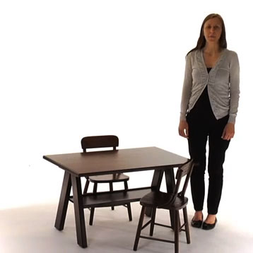 Hudson Trestle Table Spring'13