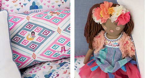 Magic Disco Caravan Bedroom