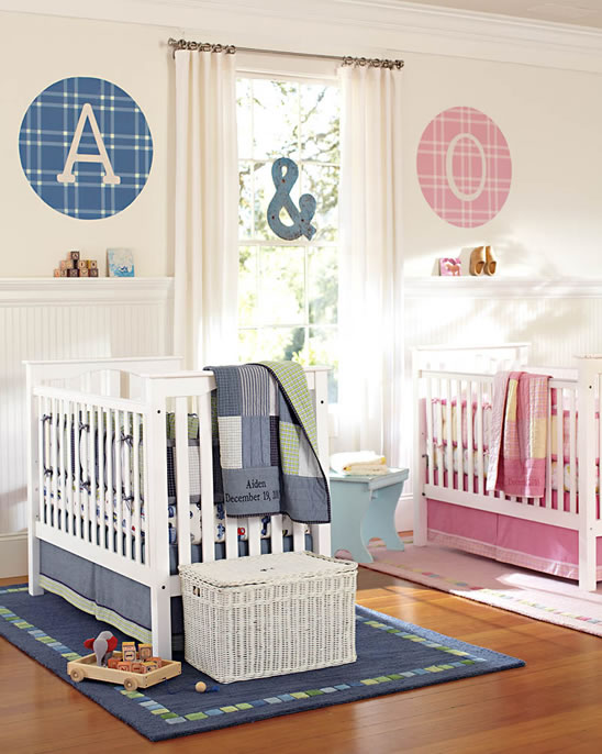 Shared Nursery Ideas & How to Design Baby Nursery Pottery Barn Kids