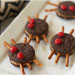 Chocolate-Covered Peanut Butter Spiders