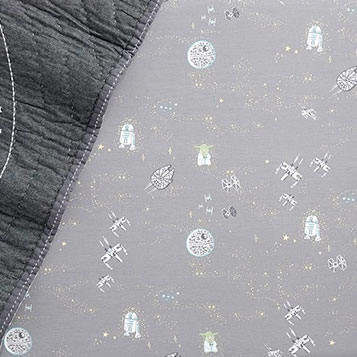 Star Wars™ Allover Sky Organic Crib Fitted Sheet