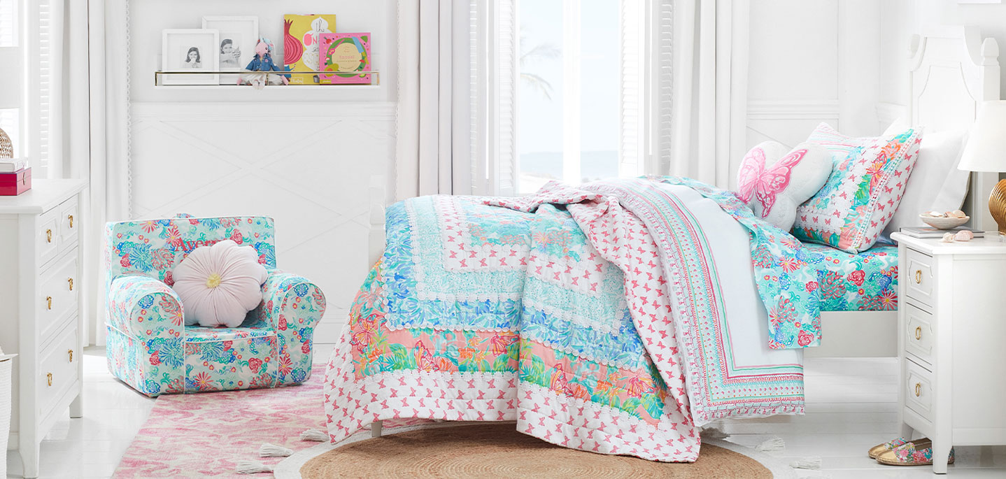 Pottery Barn Kids Lilly Pulitzer Collection
