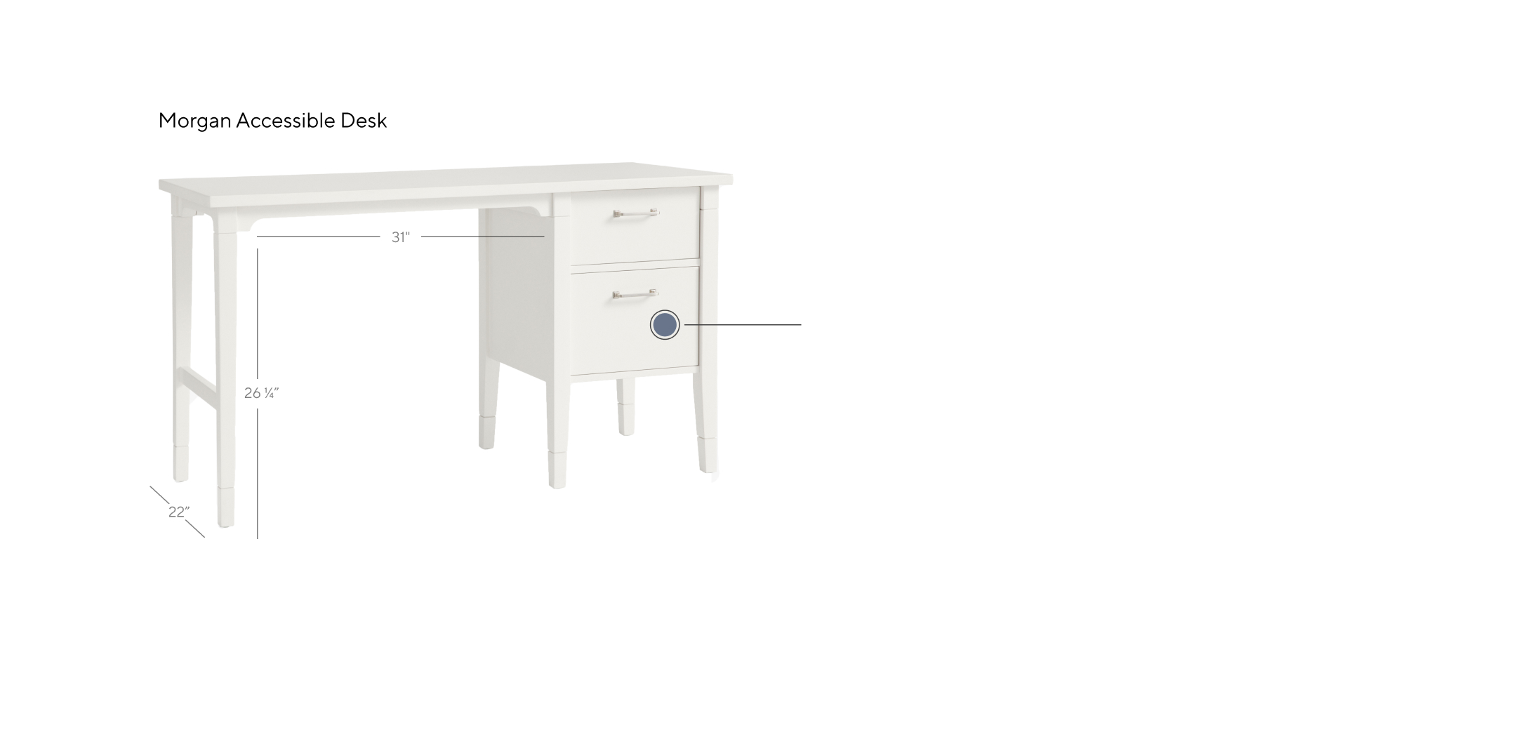 Image shows close up of the Pottery Barn Kids Mackenzie Adaptive Backpack insulated front pocket.