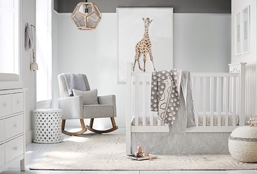 pottery barn baby nursery