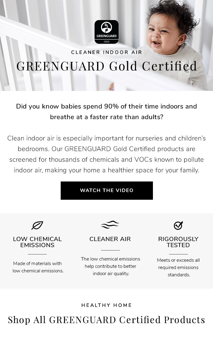 greenguard gold certified changing table