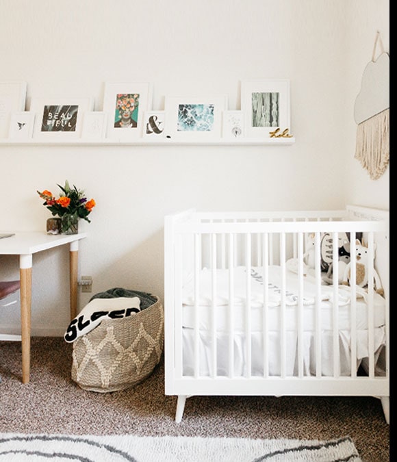 Gender Neutral Nursery and Office Layouts Pottery Barn Kids