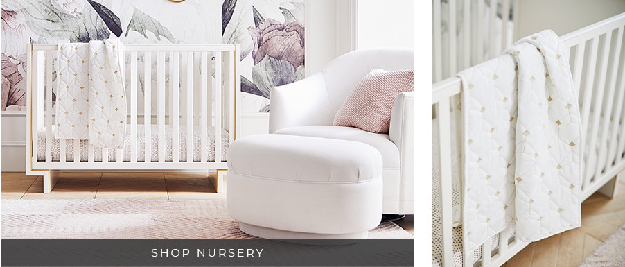 Glam Modern Blush Nursery