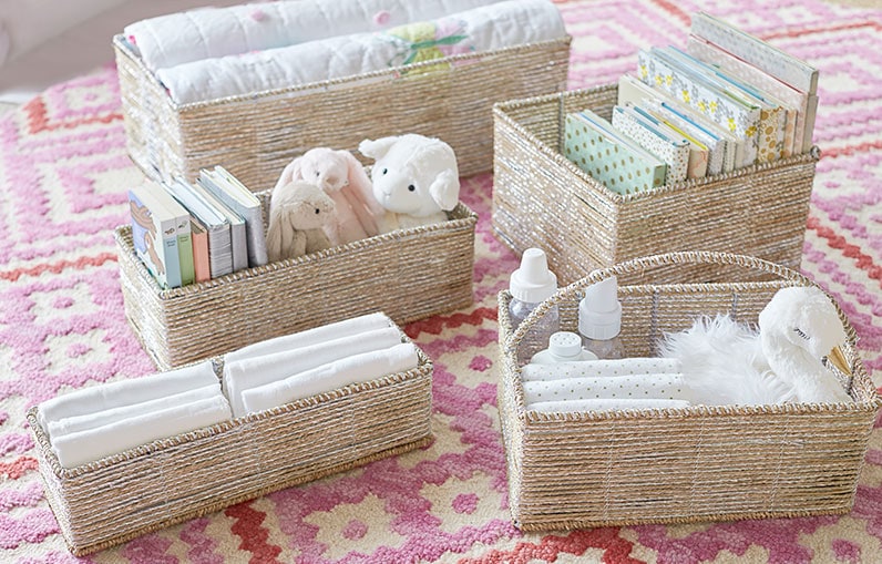 girl nursery hamper