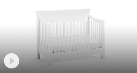 How to Convert the Larkin 4-in-1 Crib to a Toddler Bed