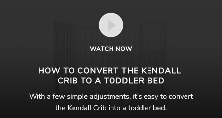 How to Convert the Kendall Crib to a Toddler Bed