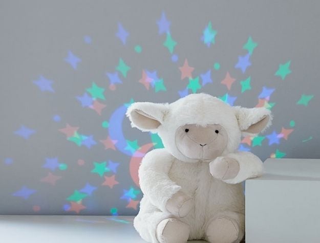 stuffed lamb star nightlight