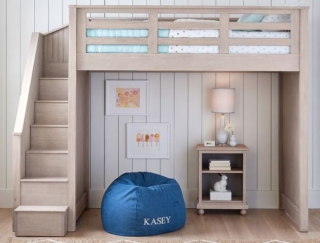 Bunk Bed Lighting Ideas Pottery Barn Kids, Lighting Ideas For Bunk Beds