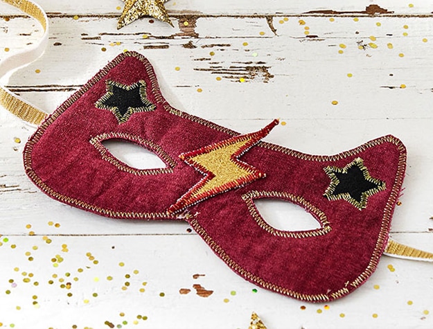 Superhero eye mask