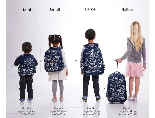 Size Backpack Do Kindergarteners Need | Pottery Barn Kids