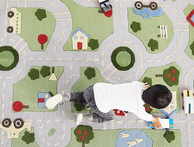 3D Activity Play in the Park Rug