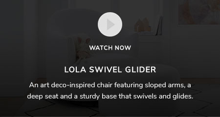 Lola Swivel Glider