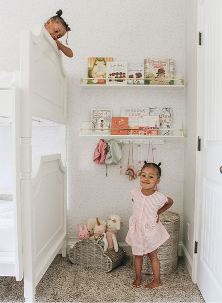 Shakira’s Shared Space Bedroom