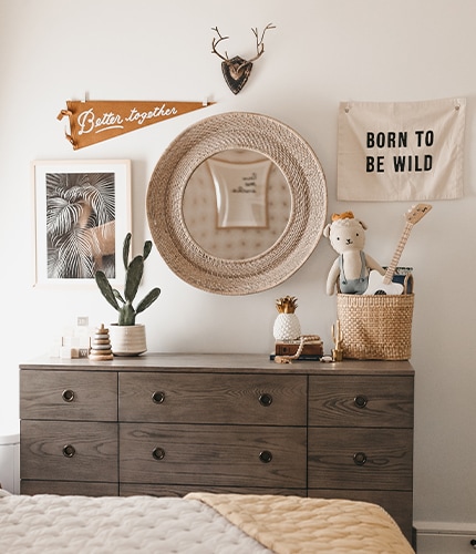 Tamara Waterston's Textured Toddler Room