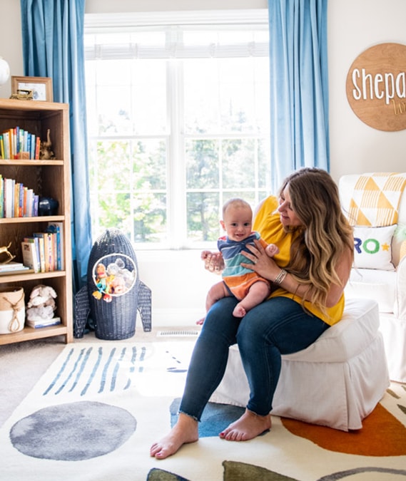 Amy Welch's Old-Meets-New Nursery