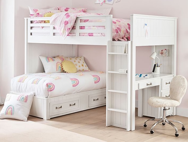 22-practical-loft-bed-ideas-for-kids-pottery-barn-kids