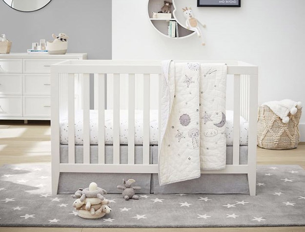 Space themed Skye Baby Bedding.