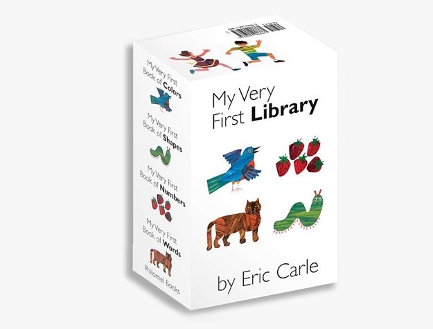 My Very First Library by Eric Carle book set gift for nieces and nephews.