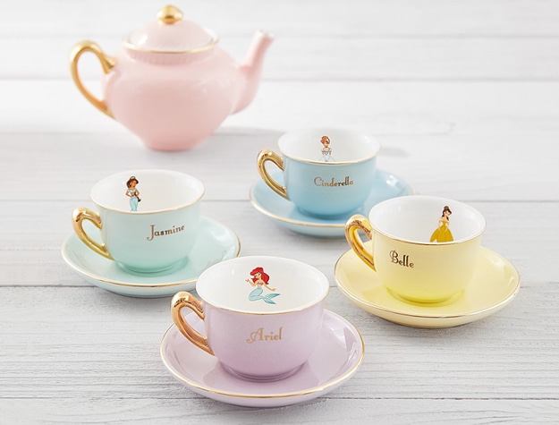 Porcelain Princess tea set.