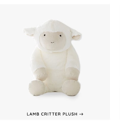 Lamb Critter Plush