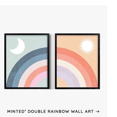 Minted Double Wall Art