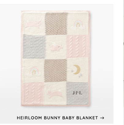 Heirloom Baby Bunny Blanket