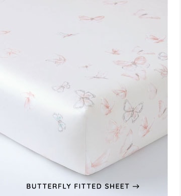 Butterfly Fitted Sheet