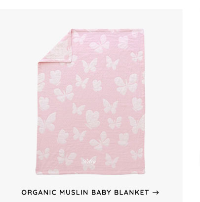 Organic Muslin Baby Blanket