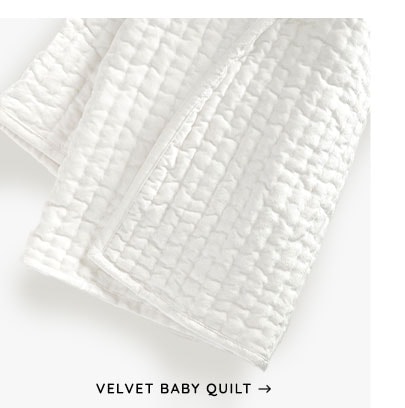 Velvet Baby Quilt