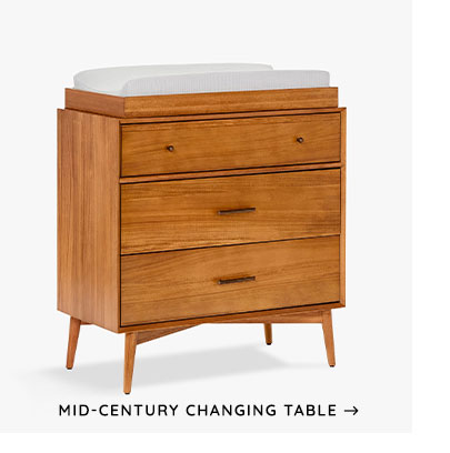 Mid-Century Changing Table