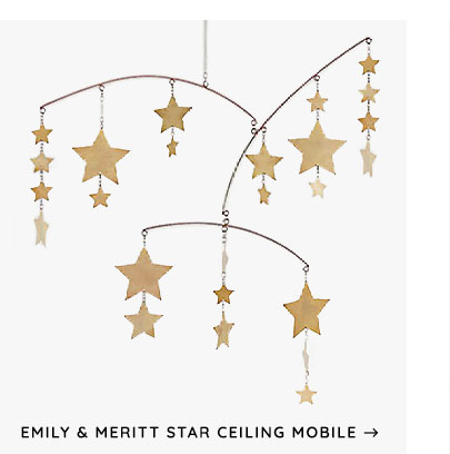 Emily & Meritt Star Ceiling Mobile