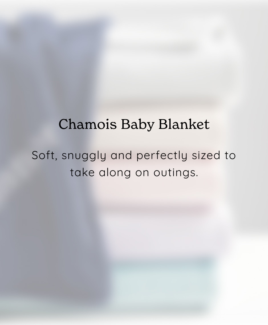 Chamois Baby Blanket