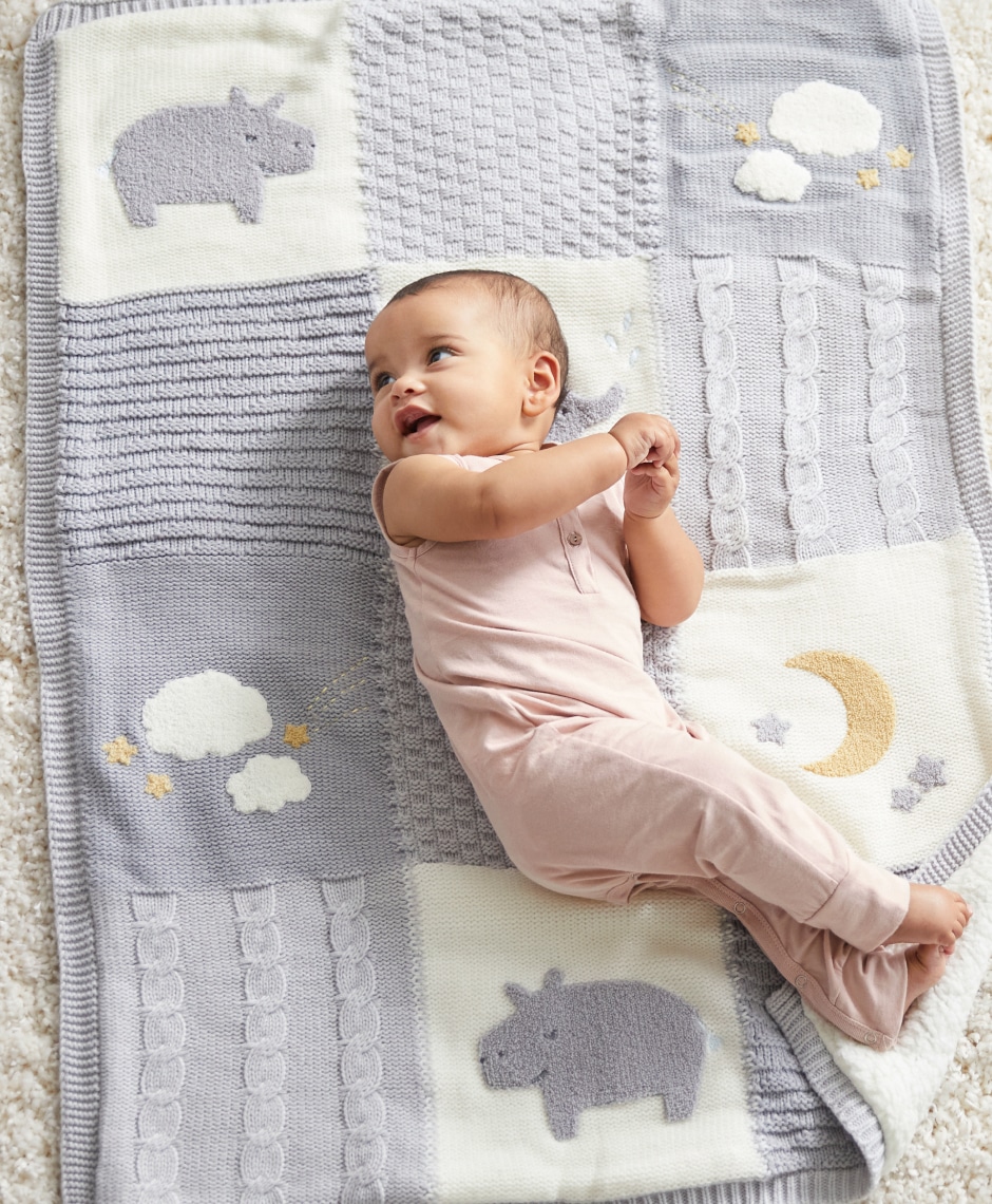 Heirloom Animal Baby Blanket