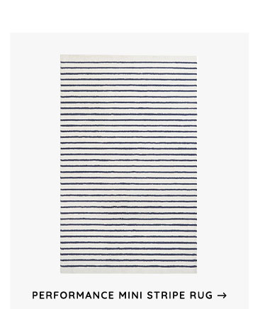 Performance Mini Stripe Rug