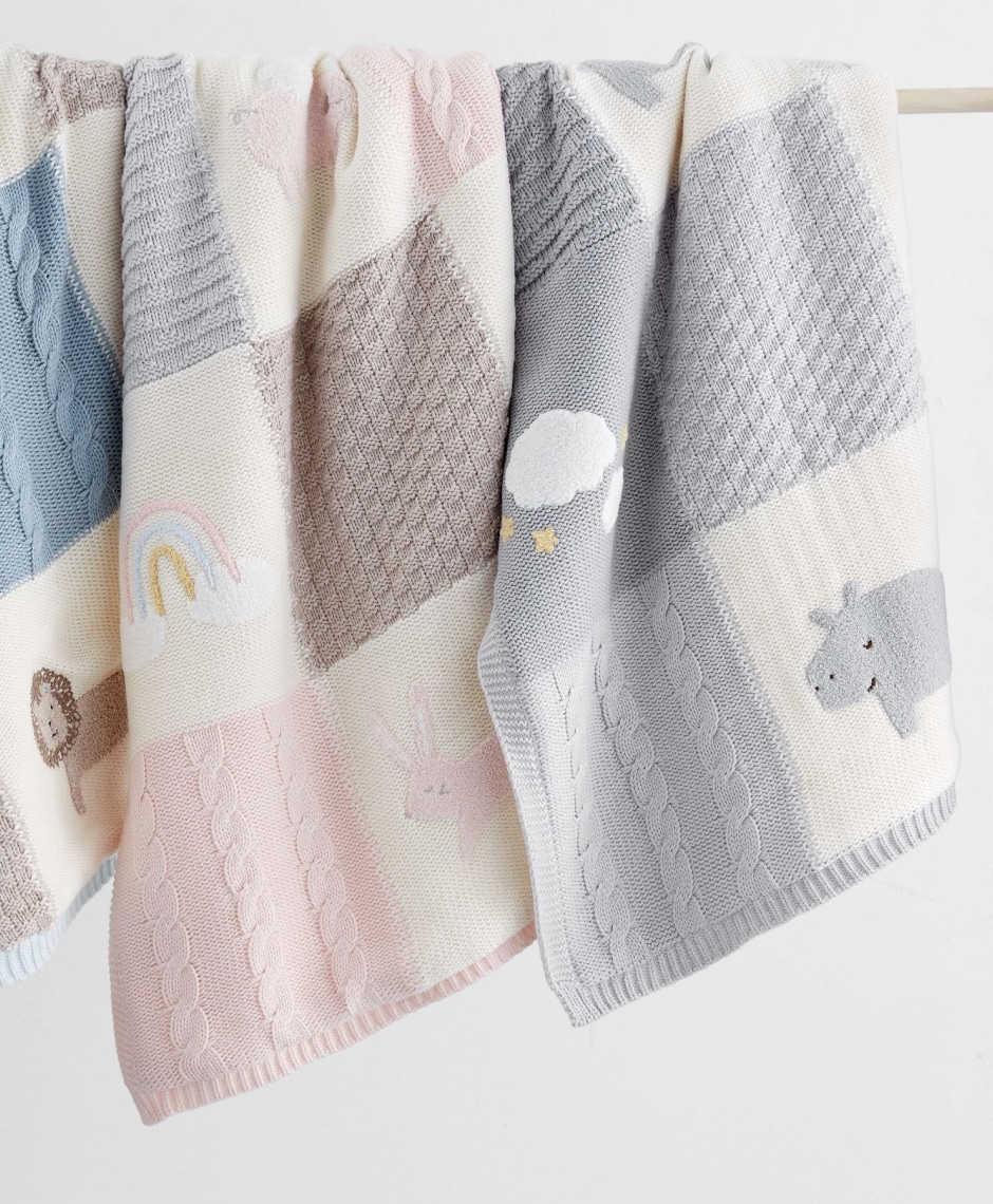 Heirloom Animal Baby Blankets