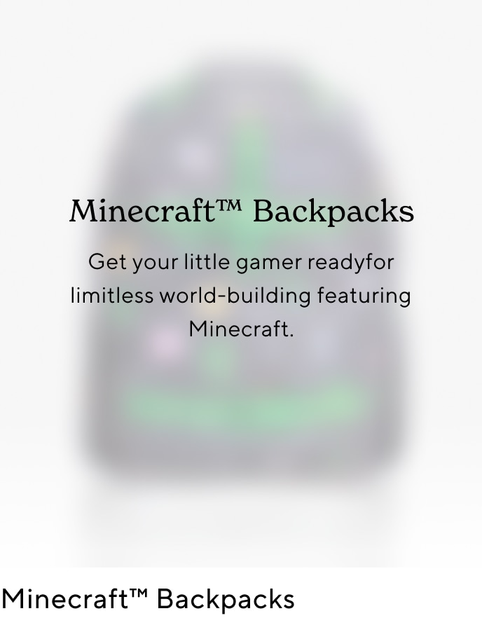 Minecraft Backpacks