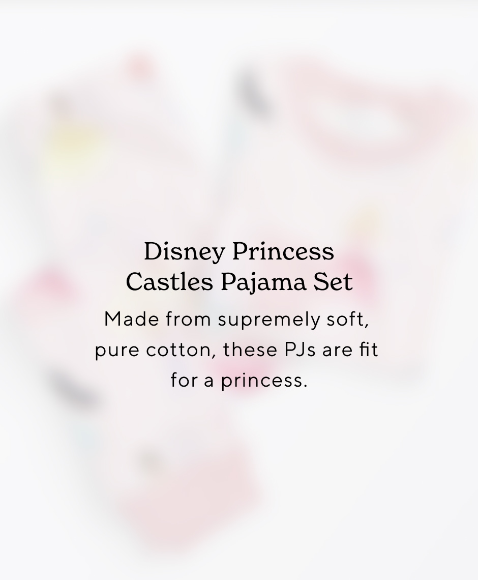 Disney Princess Castles Pajama Set