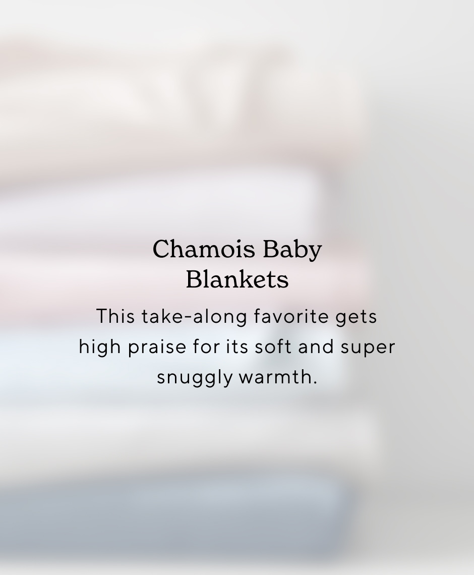 Chamois Baby Blankets