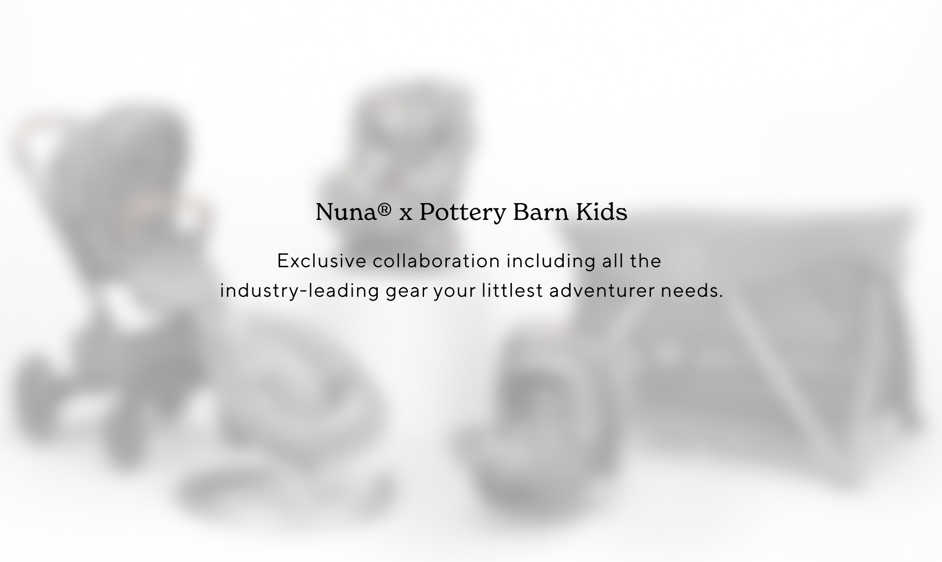 Nuna® x Pottery Barn Kids